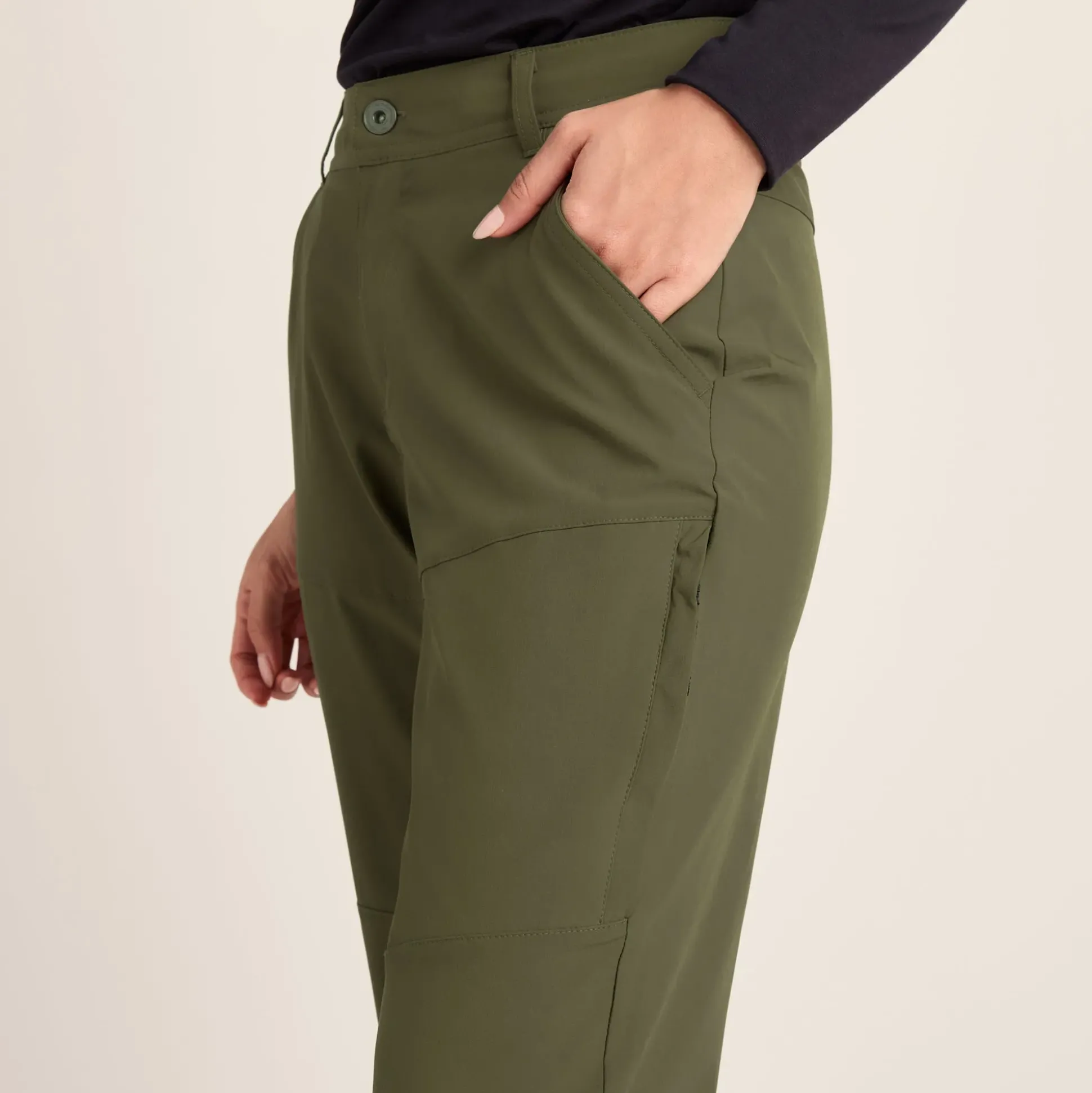 Denver Womens Walking Trousers Regular - Khaki