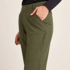 Denver Womens Walking Trousers Short - Khaki