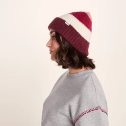 Desmon Knit Hat - Washed Burgundy