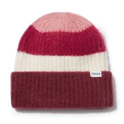 Desmon Knit Hat - Washed Burgundy