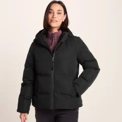 Dina Womens Shower Resistant Insulated Jacket - Black