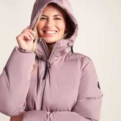 Dina Womens Shower Resistant Insulated Jacket - Mauve