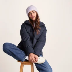 Dina Womens Shower Resistant Insulated Jacket - Dark Indigo