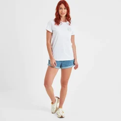District Womens 100% Cotton Supersoft T-Shirt - Optic White