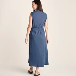 Ebony Womens Supersoft Dress - Smokey Blue