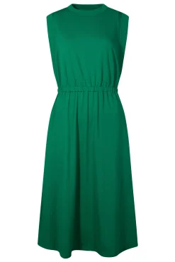 Ebony Womens Supersoft Dress - Green