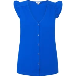 Eleanor Womens T-Shirt - Mykonos Blue