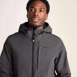 Ellon Mens Waterproof Jacket - Black/Deep Slate