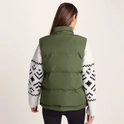 Elyna Womens Shower Resistant Insulated Gilet - Dark Green
