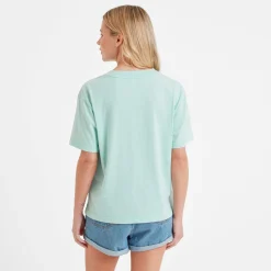Erica Womens 100% Cotton Supersoft T-Shirt - Aqua Mist