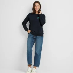 Esk Womens Supersoft Sweatshirt - Dark Indigo