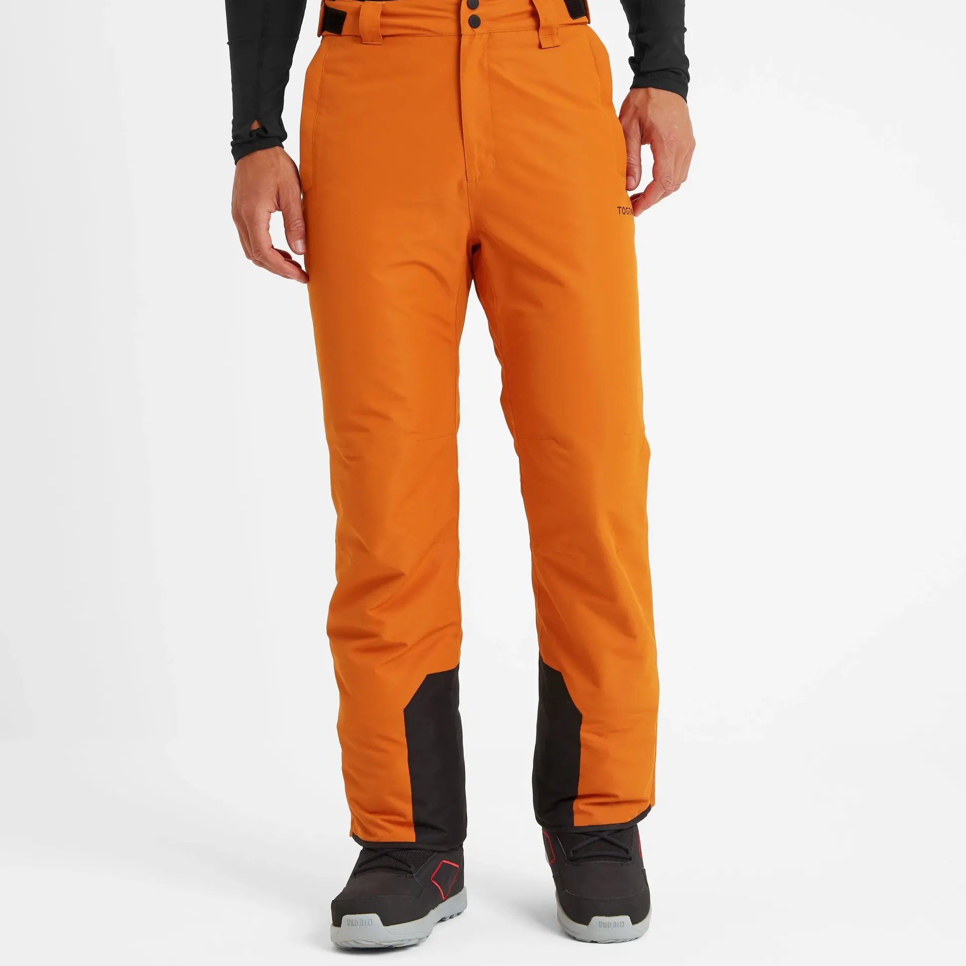 Falcon Mens Salopettes - Dark Orange