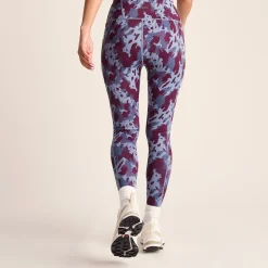 Farby Womens Breathable Performance Leggings - Smokey Blue Print