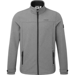 Feizor Mens Shower Resistant Softshell Jacket - Dark Grey Marl