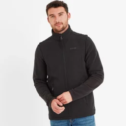 Feizor Mens Shower Resistant Softshell Gilet - Black