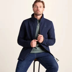 Feizor Mens Shower Resistant Softshell Jacket - Navy