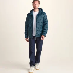 Fender Mens Shower Resistant Insulated Jacket - Petrol Green