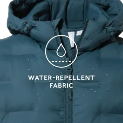 Fender Mens Shower Resistant Insulated Jacket - Petrol Green