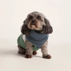Fetch Padded Dog Coat XS - Dark Indigo/Vanilla/Light Forest