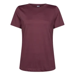 Florrie Womens Performance T-Shirt - Black Raspberry