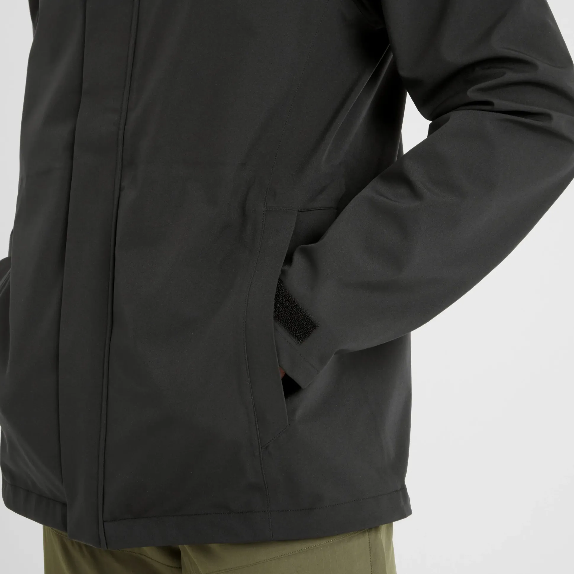 Flynn Mens Waterproof Jacket - Black