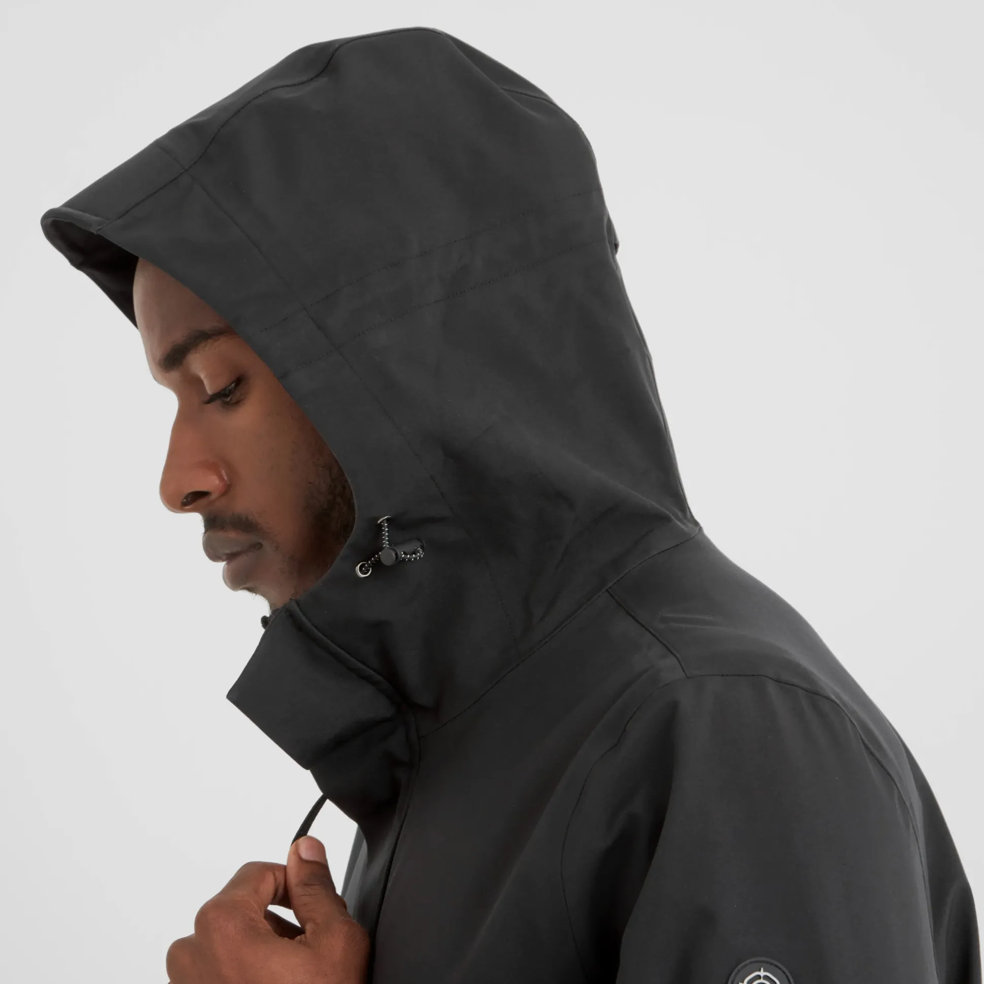 Flynn Mens Waterproof Jacket - Black