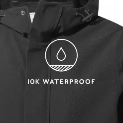 Flynn Mens Waterproof Jacket - Black
