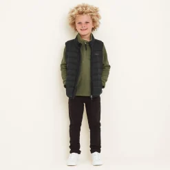 Gibson Kids Insulated Padded Gilet - Black