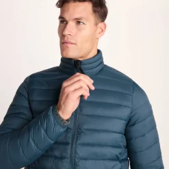 Gibson Mens Insulated Padded Jacket - Lagoon Blue