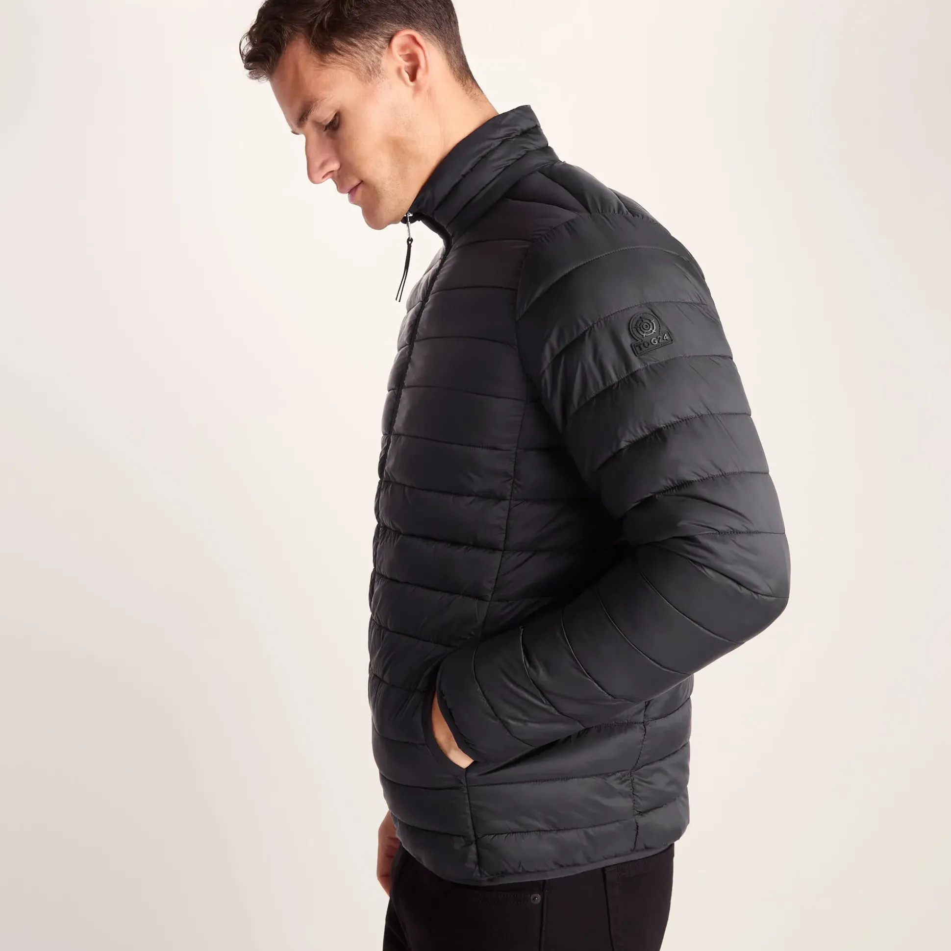 Gibson Mens Insulated Padded Jacket - Black