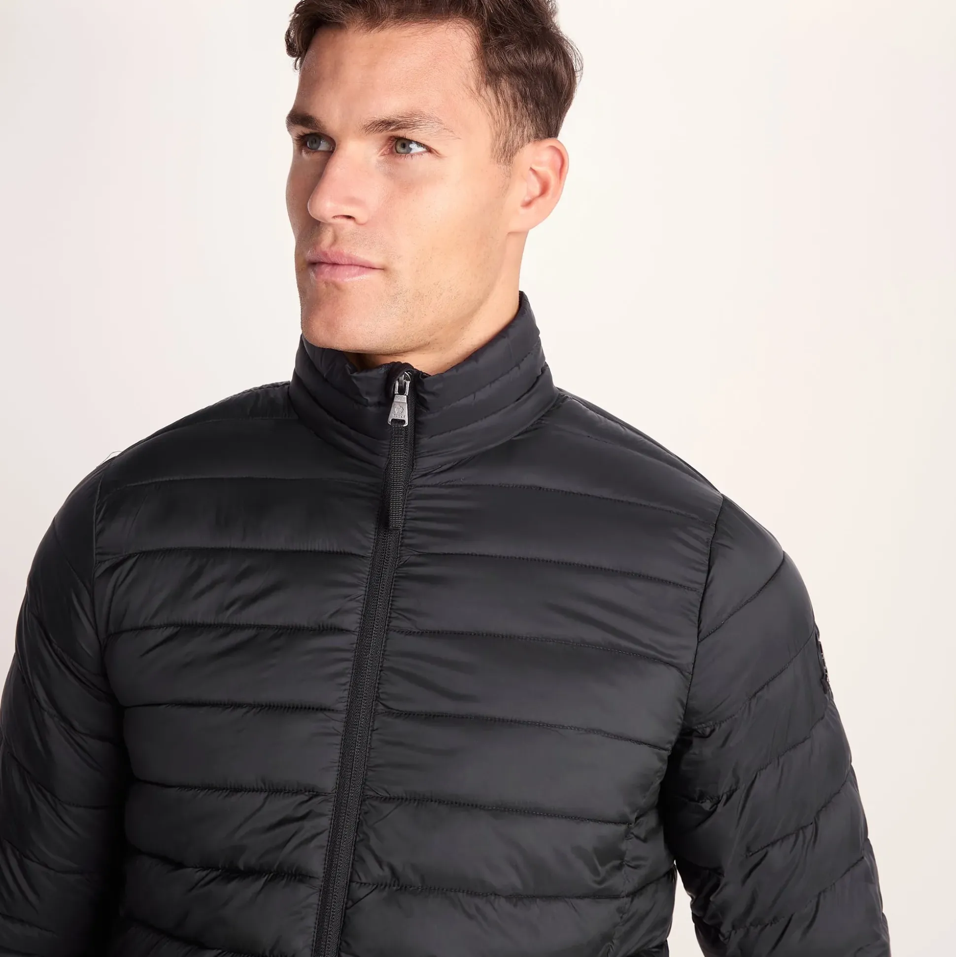 Gibson Mens Insulated Padded Jacket - Black