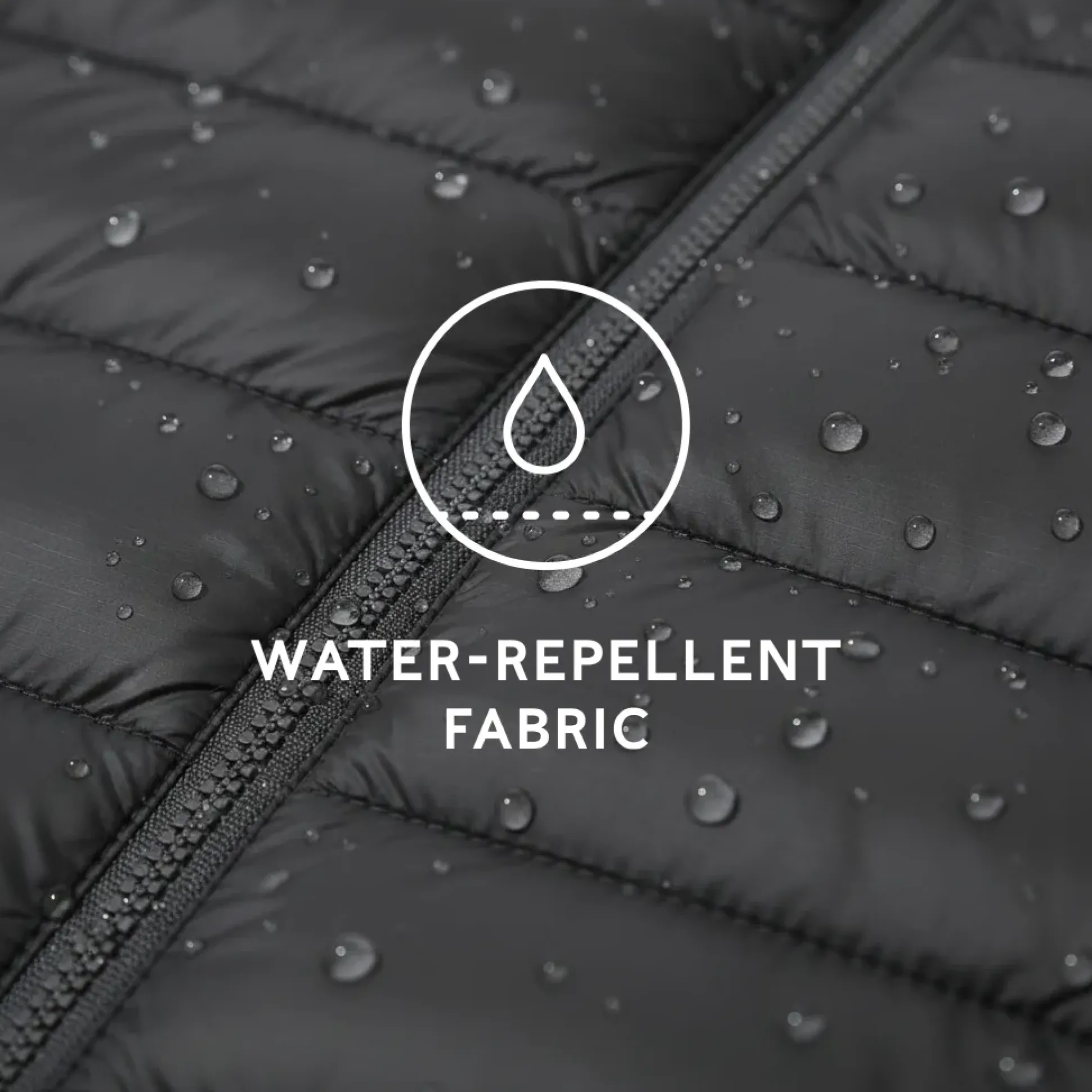 Gibson Mens Insulated Padded Jacket - Black