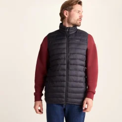 Gibson Mens Insulated Padded Gilet - Black