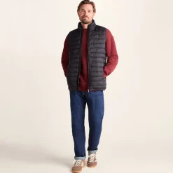 Gibson Mens Insulated Padded Gilet - Black