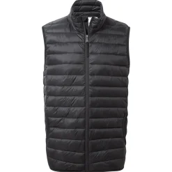 Gibson Mens Insulated Padded Gilet - Black