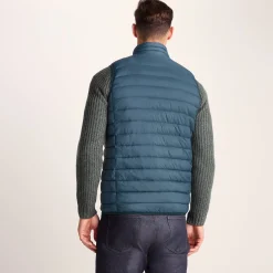 Gibson Mens Insulated Padded Gilet - Lagoon Blue