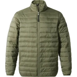 Gibson Mens Insulated Padded Jacket - Khaki