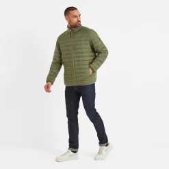 Gibson Mens Insulated Padded Jacket - Khaki