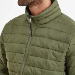 Gibson Mens Insulated Padded Jacket - Khaki