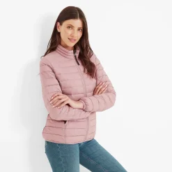 Gibson Womens Insulated Padded Jacket - Faded Pink