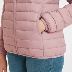 Gibson Womens Insulated Padded Jacket - Faded Pink