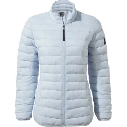 Gibson Womens Insulated Padded Jacket - Ice Blue
