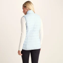 Gibson Womens Insulated Padded Gilet - Ice Blue