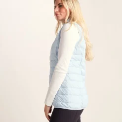 Gibson Womens Insulated Padded Gilet - Ice Blue