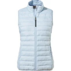 Gibson Womens Insulated Padded Gilet - Ice Blue
