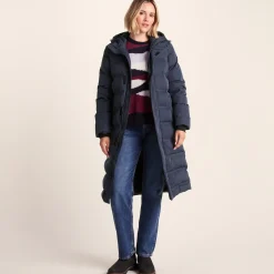 Glaston Womens Shower Resistant Insulated Parka - Dark Indigo