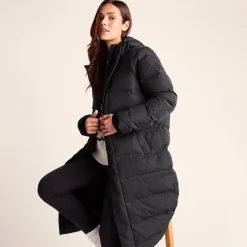 Glaston Womens Shower Resistant Insulated Parka - Black