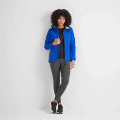 Glyder Womens Performance Waterproof Jacket - Ultra-Marine Blue