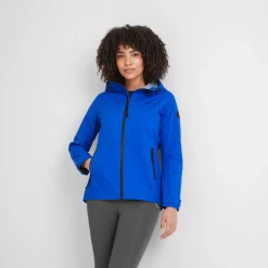 Glyder Womens Performance Waterproof Jacket - Ultra-Marine Blue