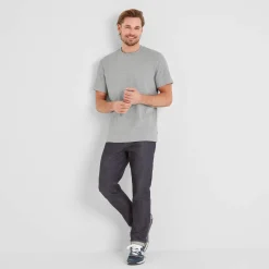 Goodman Mens Supersoft T-Shirt - Light Grey Marl